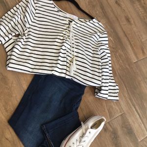 Potters pot size M 3/4 sleeve top